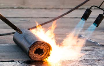 East Holywell asphalt flat roofing repairs